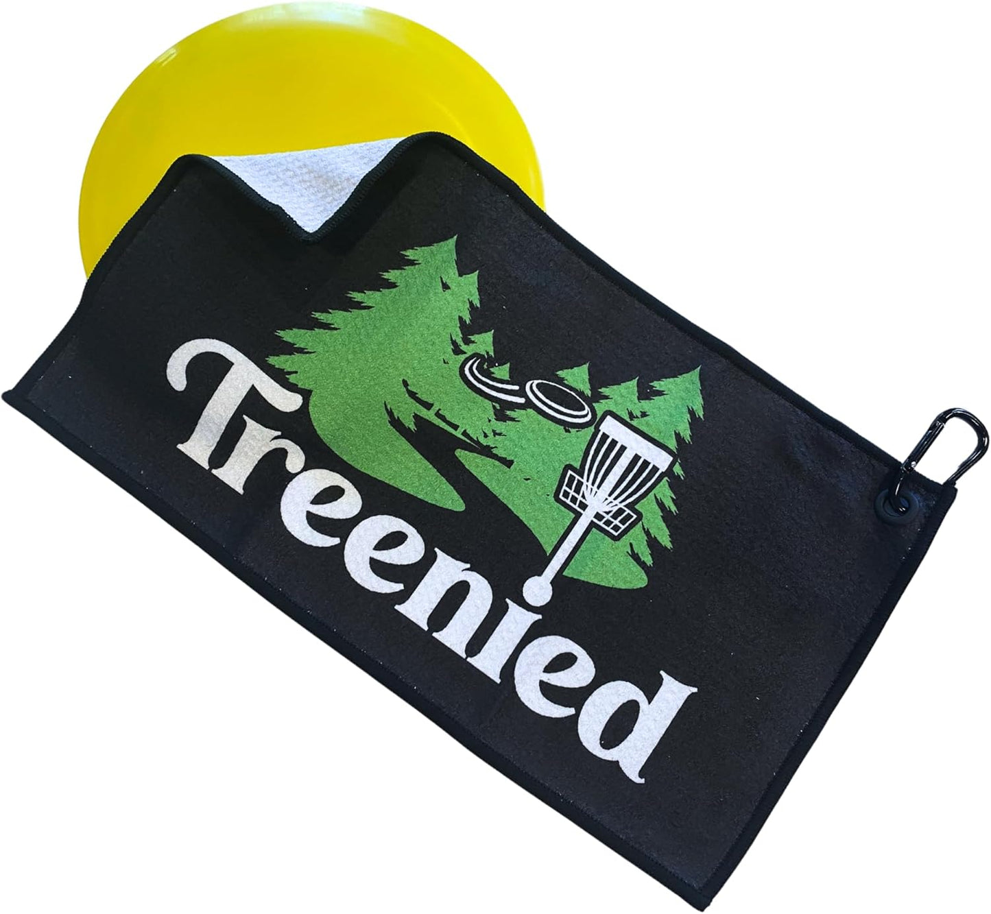 Microfiber Disc Golf Towel with Clip - Clean and Convenient