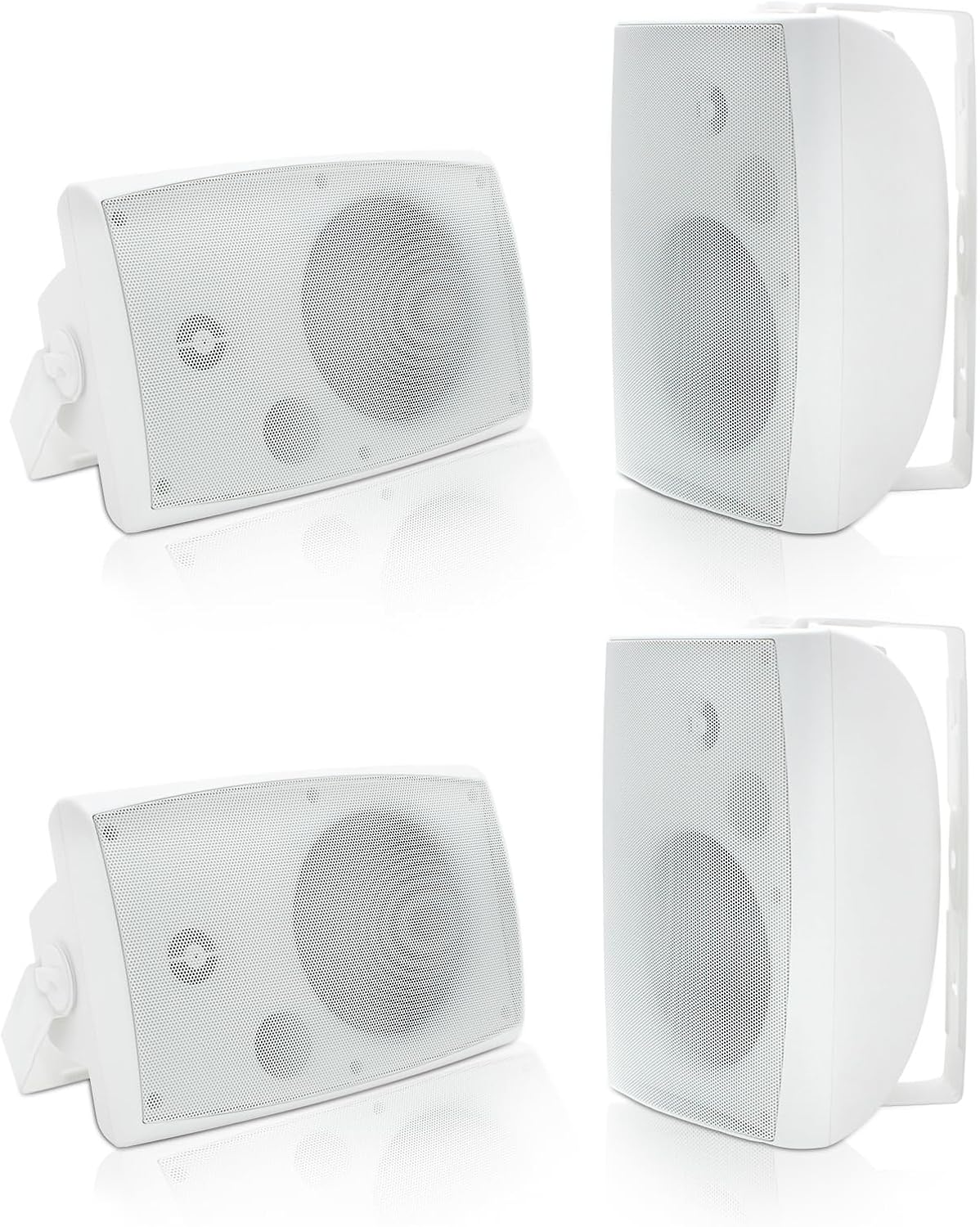 Herdio 6.5 800W Waterproof Bluetooth Speakers - 4 Pack