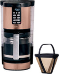 Ninja Programmable XL 14-Cup Coffee Maker PRO: 2 Brew Styles, Keep Warm, Copper