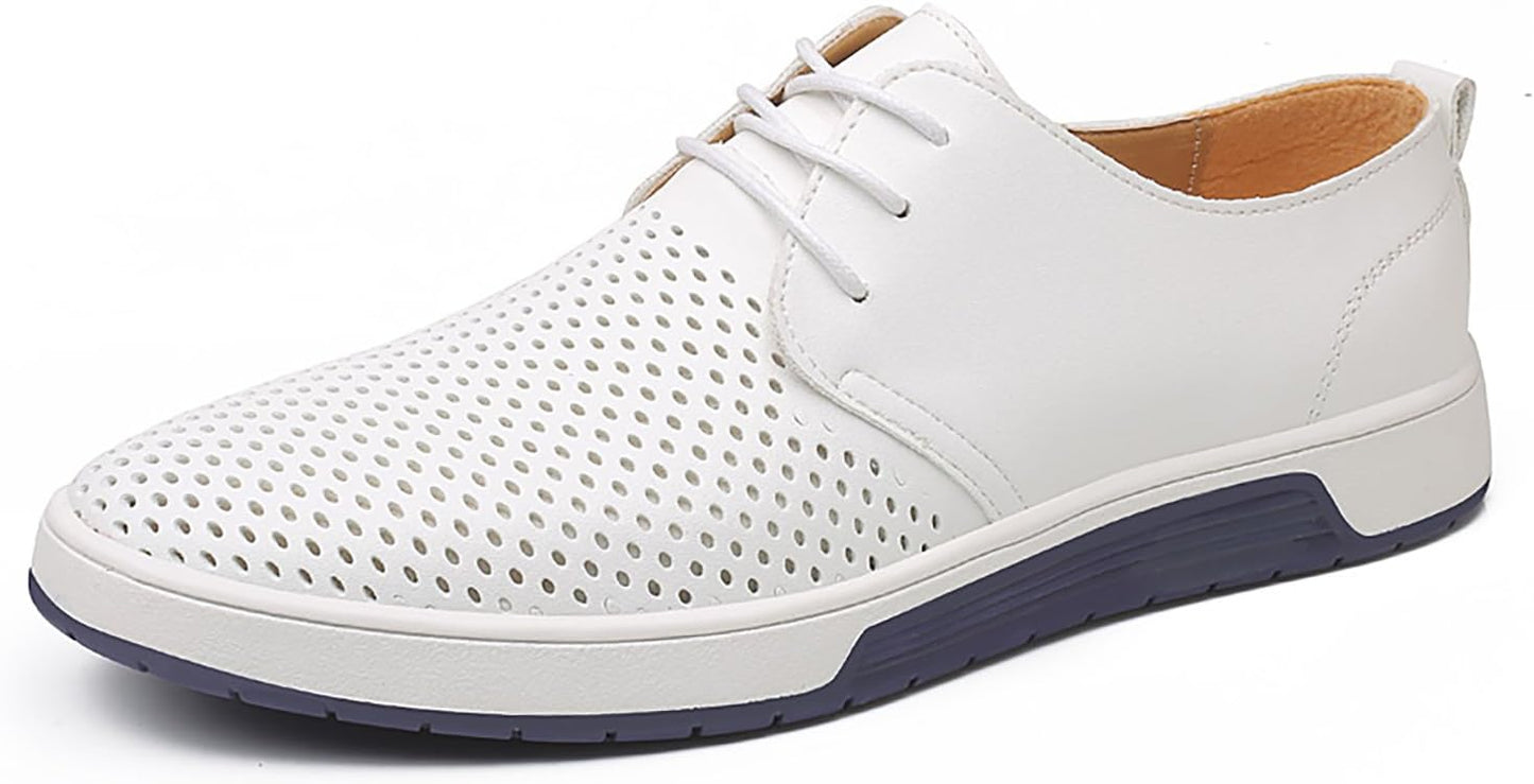 Men's Casual Oxford Shoes Breathable Flat Fashion Sneakers Review