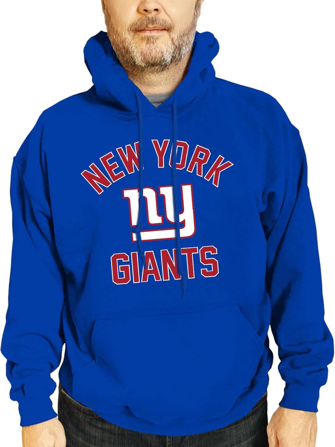 New York Giants Adult Gameday Hooded Sweatshirt for Fans