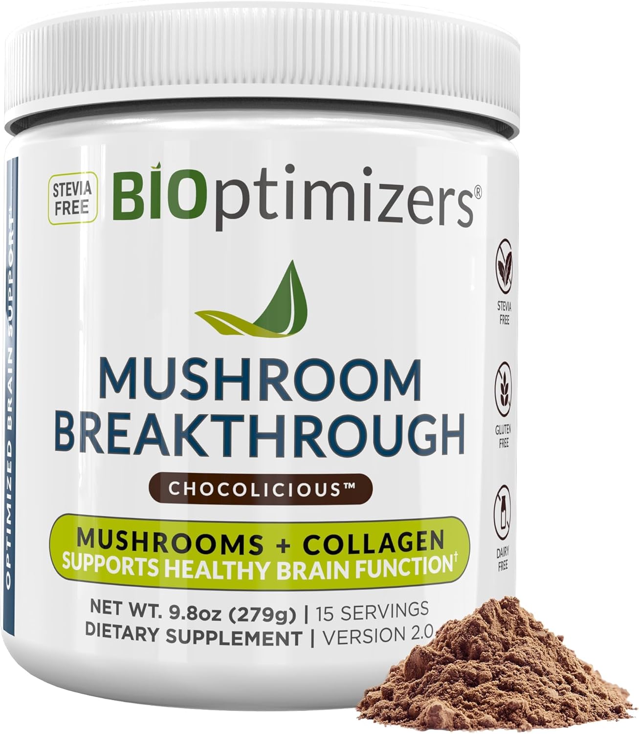 Mushroom Coffee Alternative with Collagen for Focus & Energy