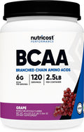BCAA Powder (Grape, 120 Servings) - High-Value 2:1:1 Amino Blend