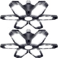 TANBABY 2 Pack LED Garage Lights 150W Deformable - Bright 6500K Shop