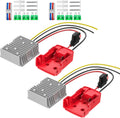 18V to 12V Step Down Converter 2 Pack - 240W DC Buck Converter