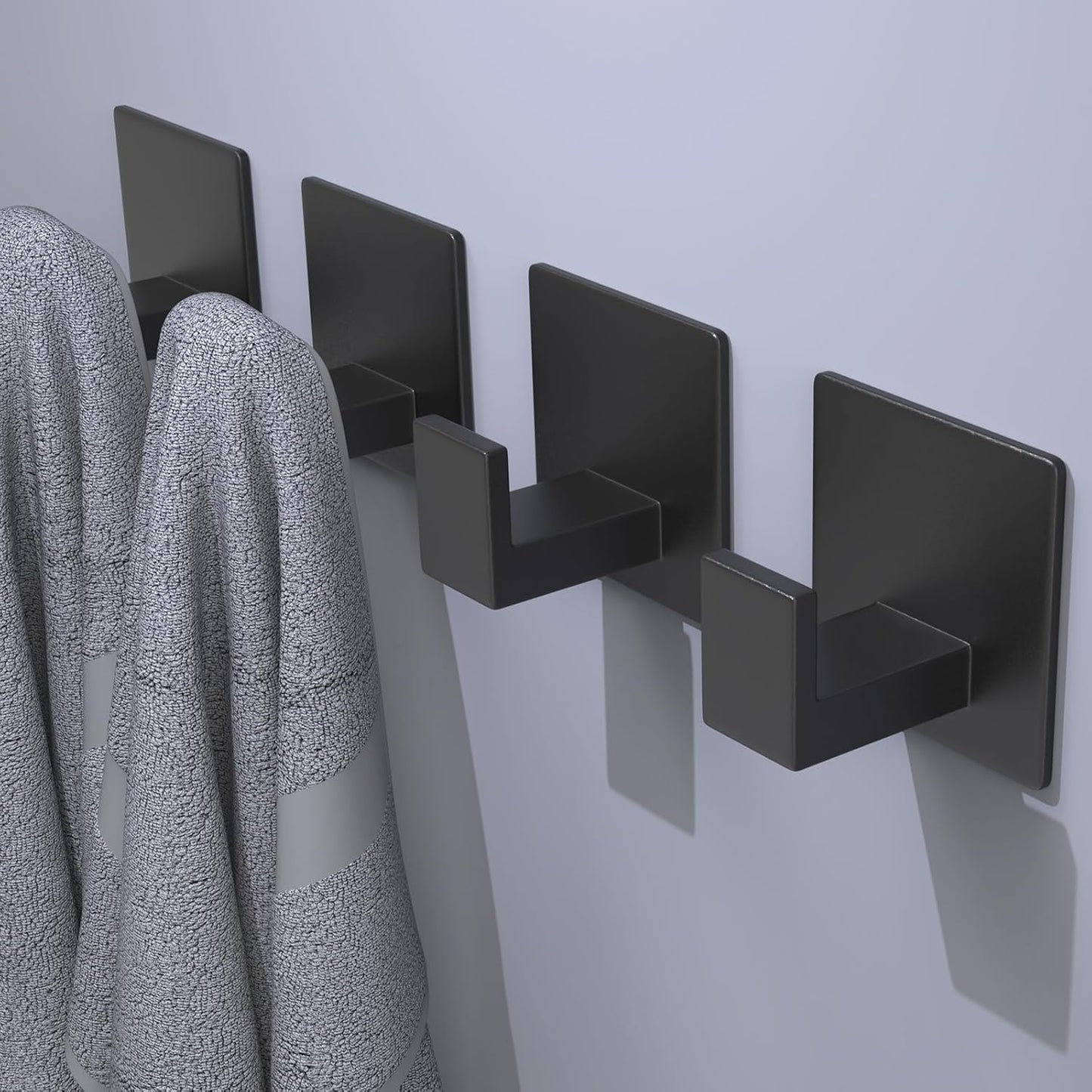Strong Adhesive Towel Hooks for Heavy-Duty Hanging