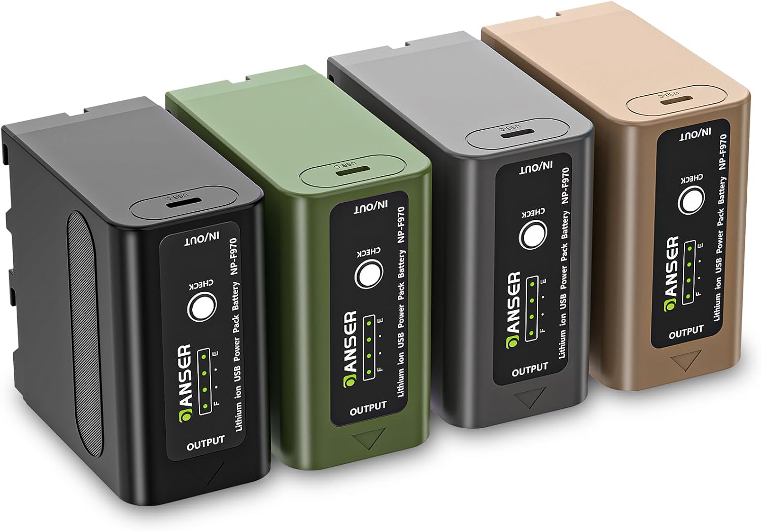 NP-F970 Battery with USB-C Fast Charging for Sony Cameras