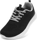 Wide Toe Box Walking Shoes for Women - Arch Support Sneakers