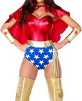 Super Seductress Sexy Superhero Costume Set - Flattering Fit