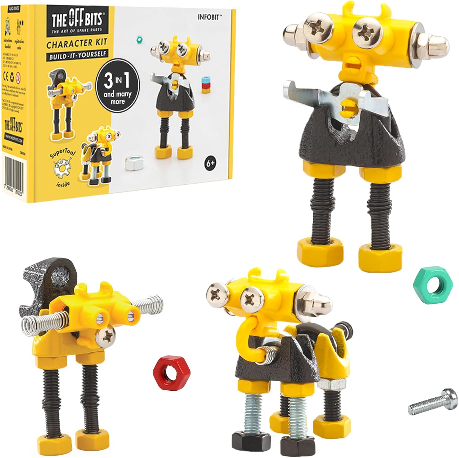 DIY Robot Toy Kit for Creative Kids 6+