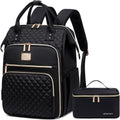 Lunch Backpack for Women with 15.6 in Laptop Compartment - 2-in-1