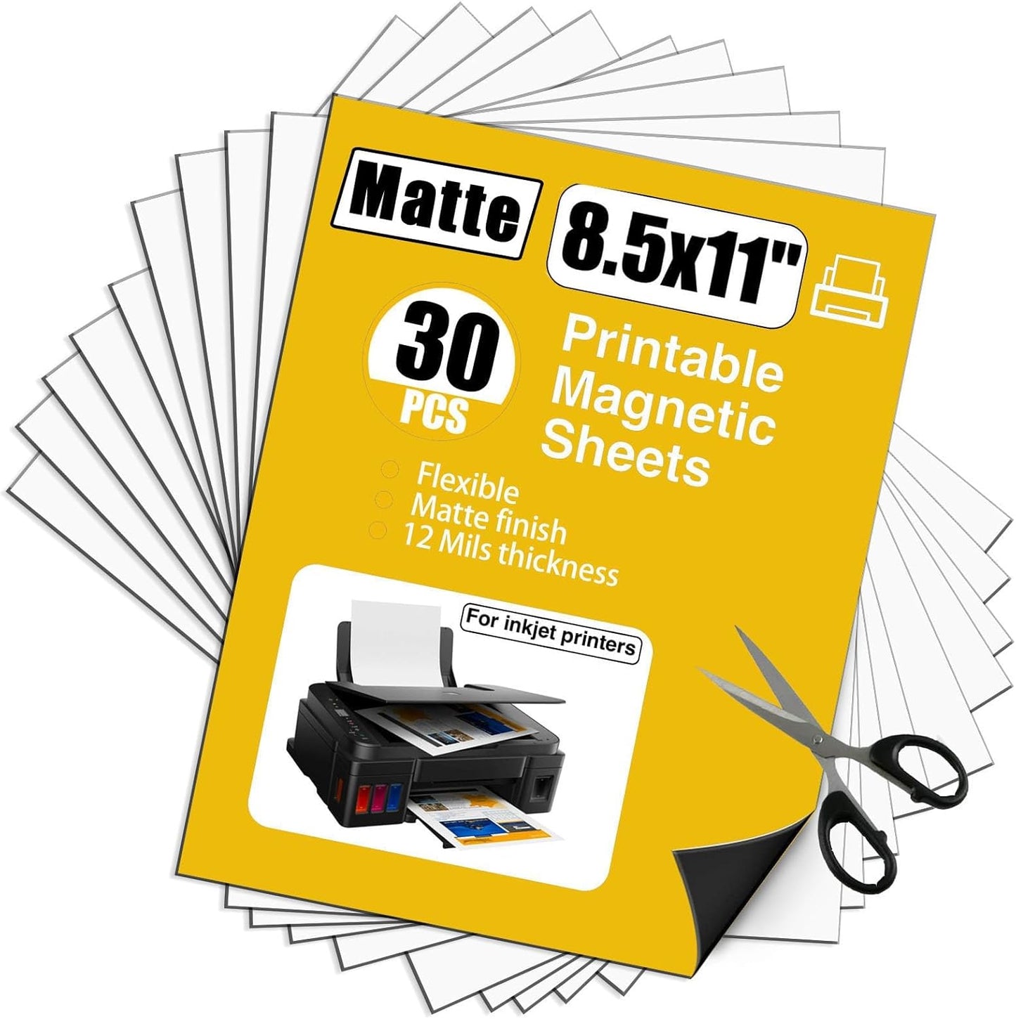 Printable Magnetic Sheets for DIY Crafts and Photo Projects