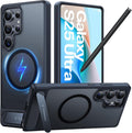 TORRAS Magnetic Stand Case for Samsung Galaxy S25 Ultra - Strong Mag