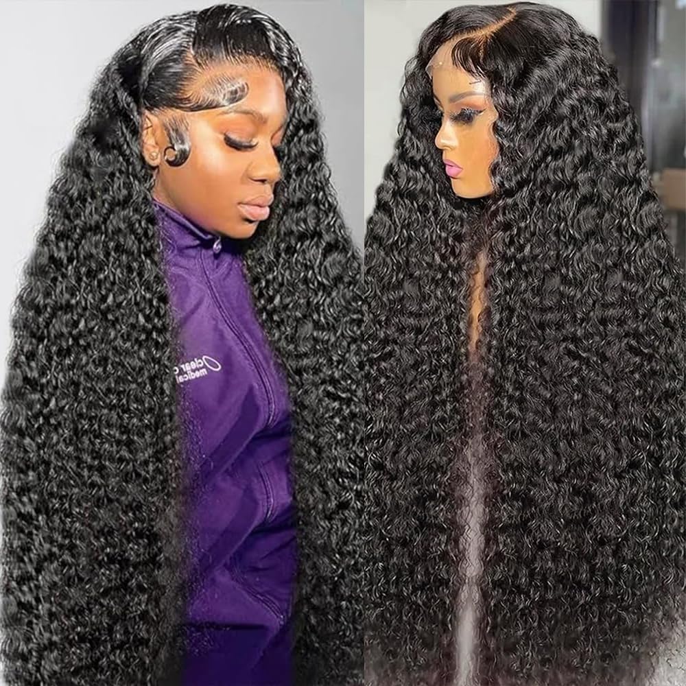 250 Density Deep Wave Lace Front Wigs for Gorgeous Styles