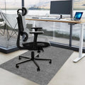 Office Chair Rug for Hardwood Floor 36in x 48in - Low-Pile Desk Mat