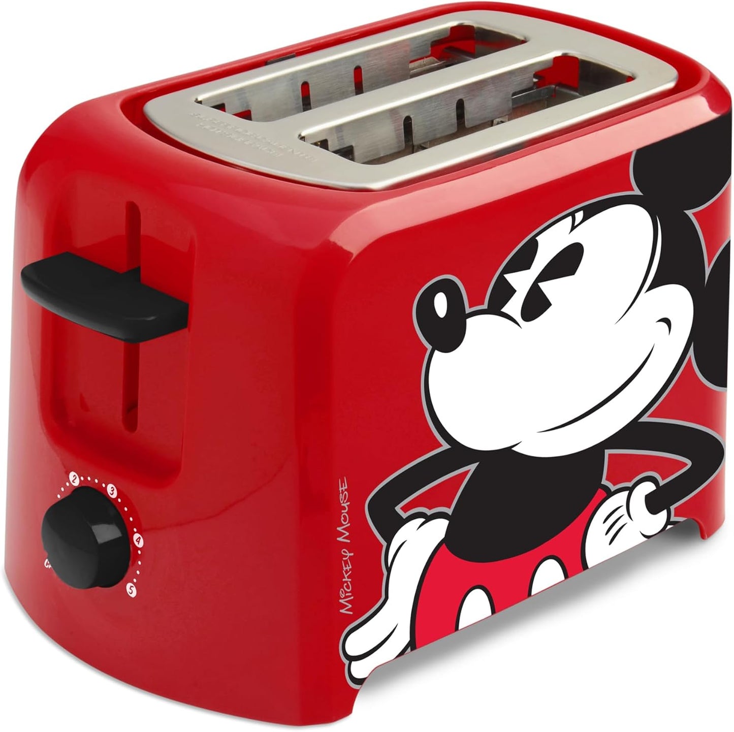 Disney Mickey Mouse 2 Slice Toaster for Magical Breakfasts