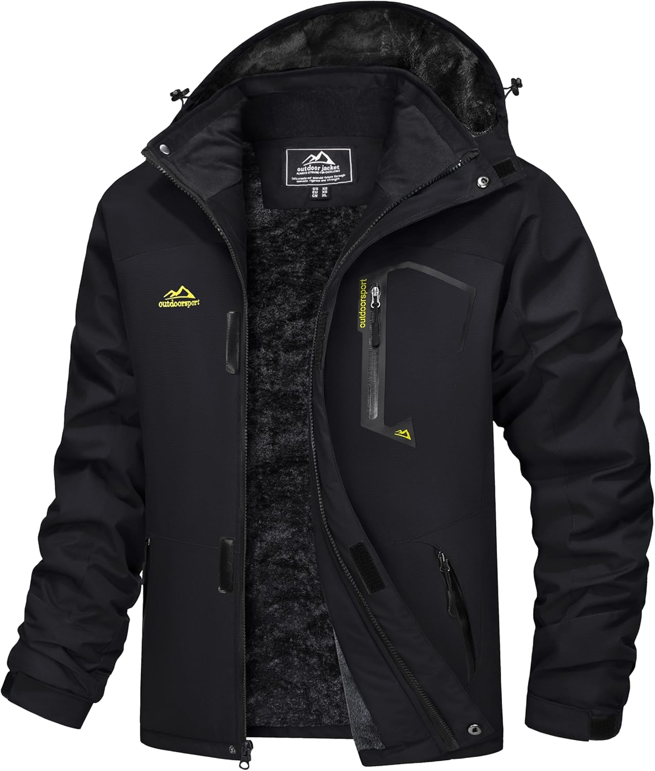 MAGCOMSEN Men's Winter Coats for Skiing and Outdoor Activities