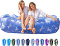 Inflatable Lounger Beach Chair Accessories Air Sofa Hammock - Portable