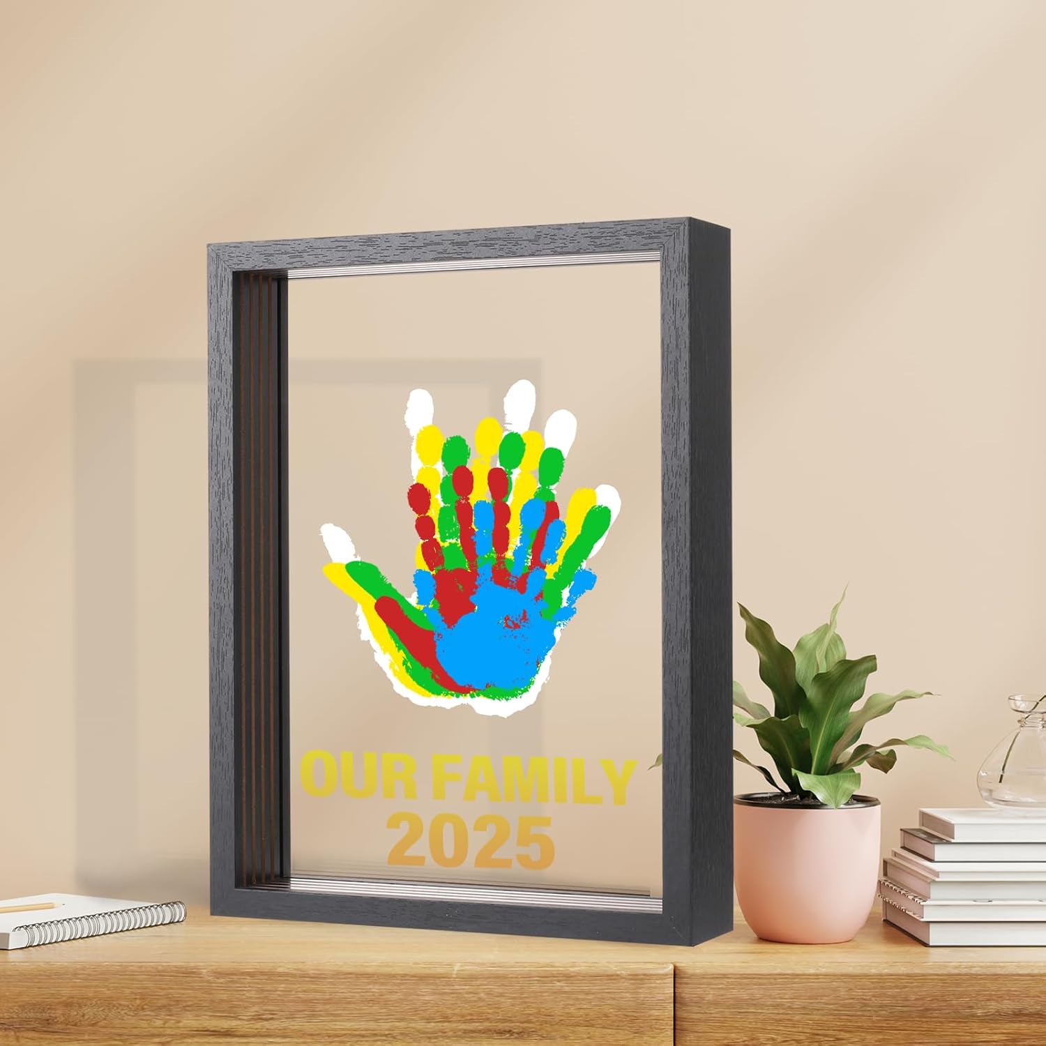 Bixinyo Family Handprint Kit for Cherished Keepsakes and Gifts