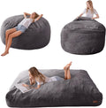 MAXYOYO Giant Bean Bag Chair Bed for Adults - Convertible Comfort foam