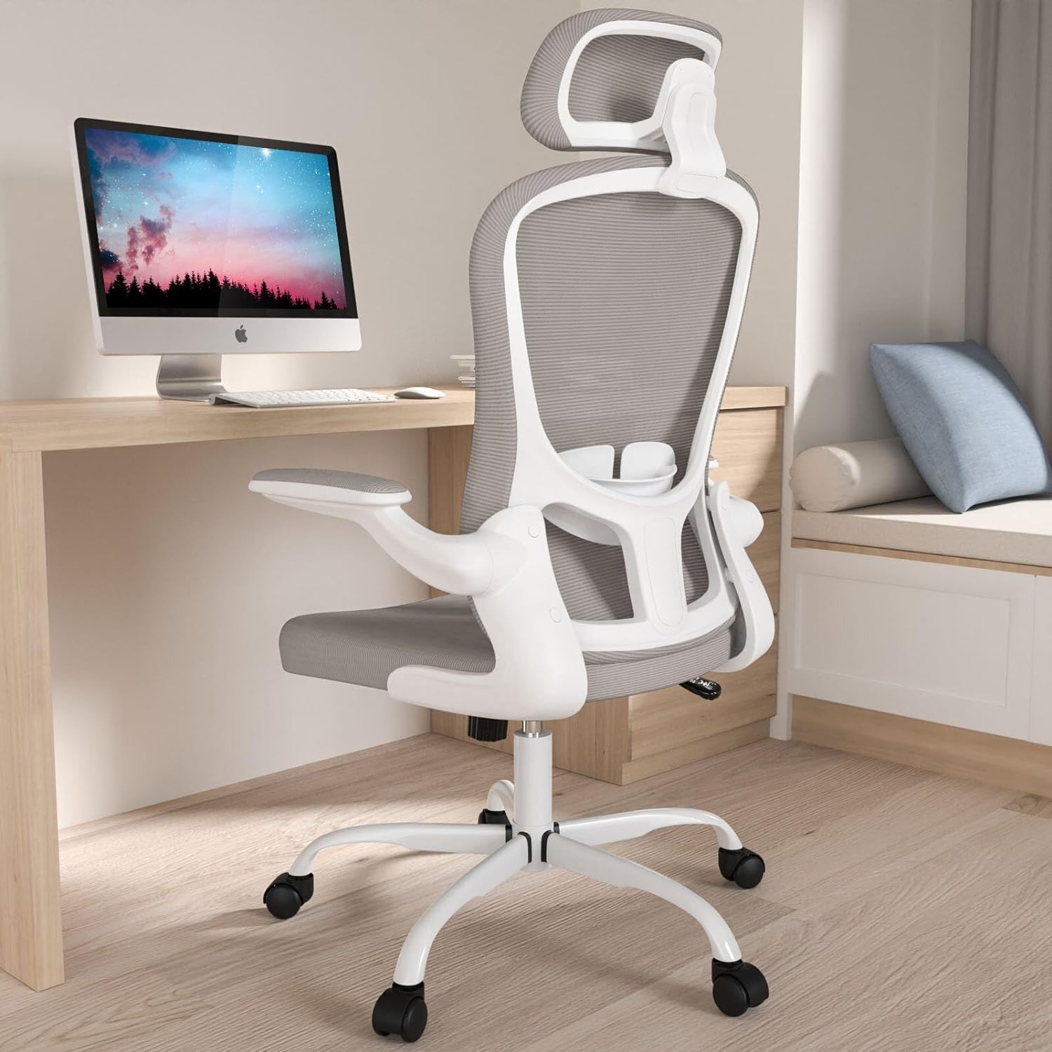 High Back Mesh Office Chair with Lumbar Support