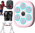 Musical Boxing Machine with Gloves - Wall-Mounted Smart Trainer