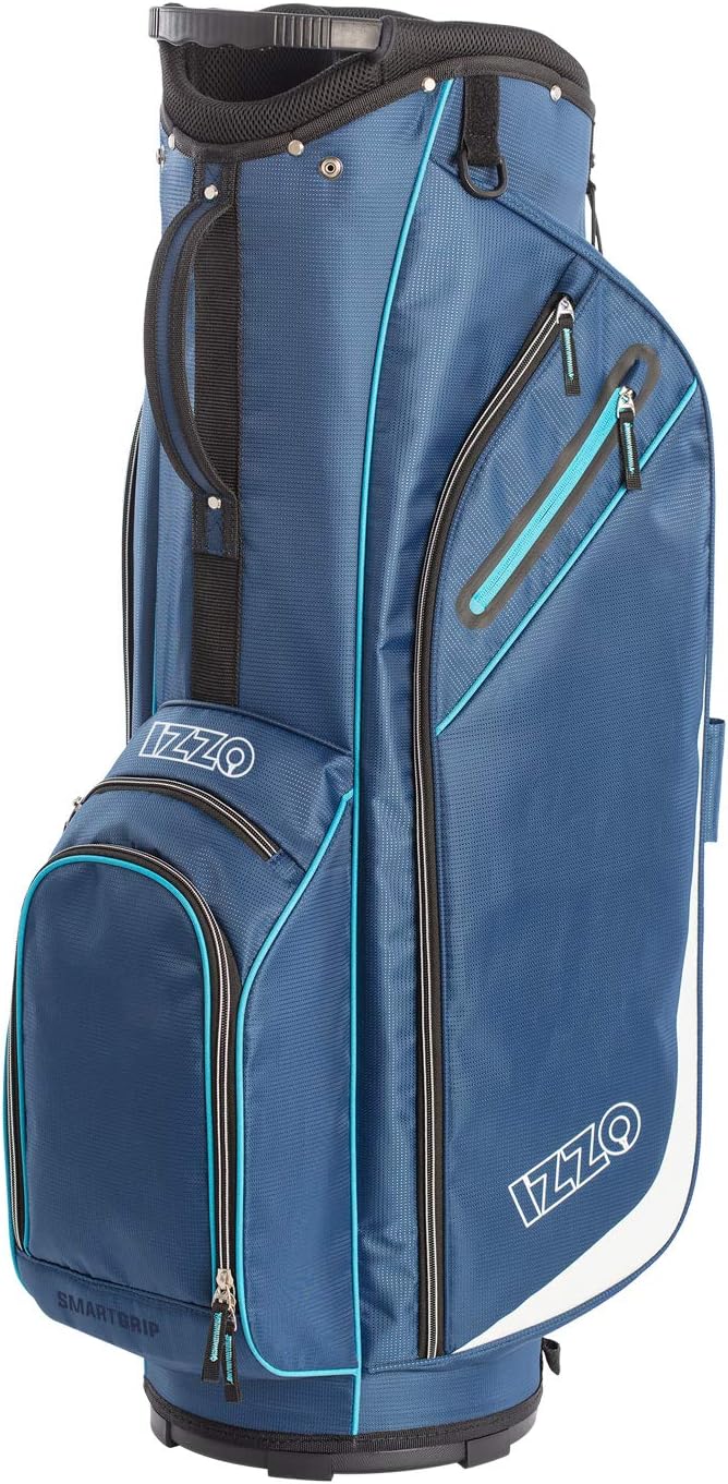 IZZO Ultra Lite Golf Cart Bag - Lightweight & Compact Design