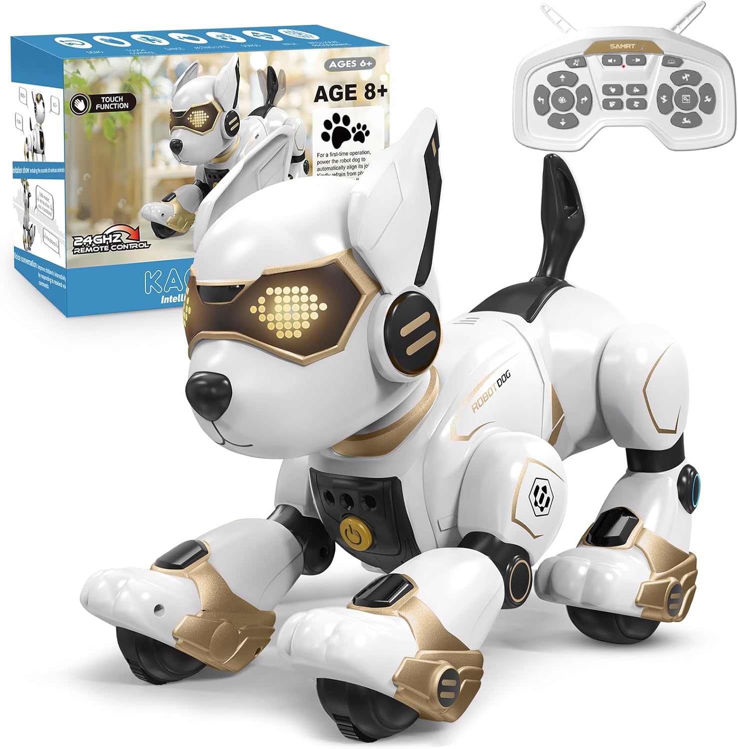 Interactive Smart Robot Dog - Fun & Programmable!