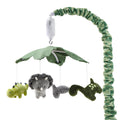 Camo Dino Crib Mobile for Boys or Girls - Musical Nursery Mobile