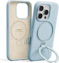 MagSafe Silicone Case for iPhone 16 Pro Max - Soft Grip with 360 Stand