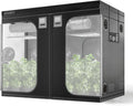 AC Infinity 8x8 Grow Tent: Thickest 1 Poles & 2000D Canvas