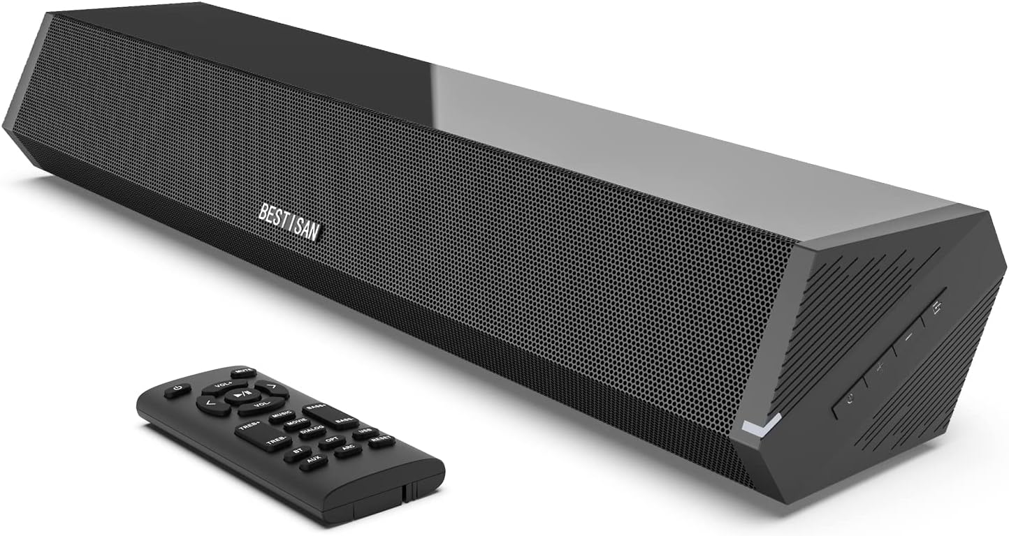 Immersive Surround Sound - Bestisan 16' Sound Bar
