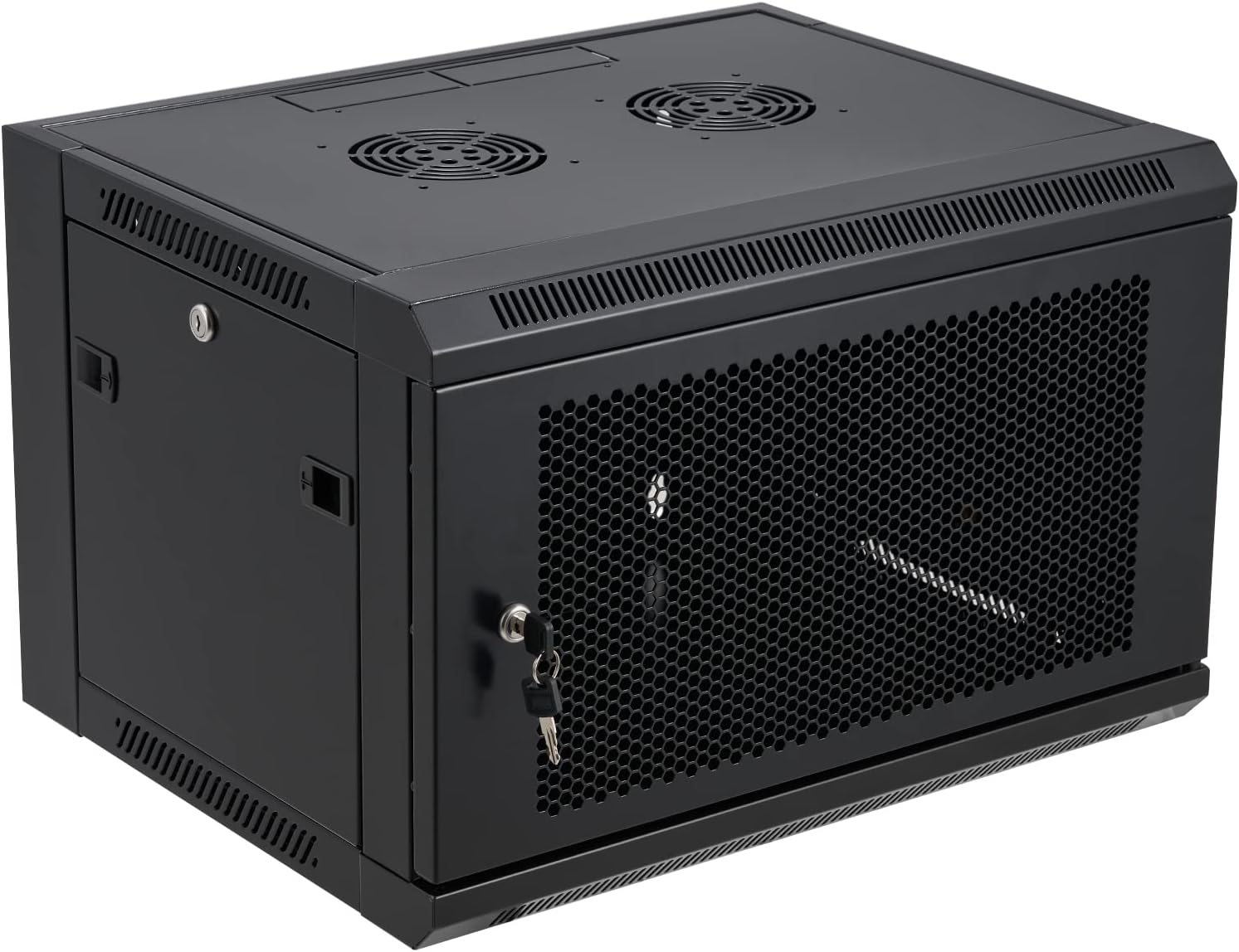 6U Wall Mount Server Cabinet with Locking Door for Security