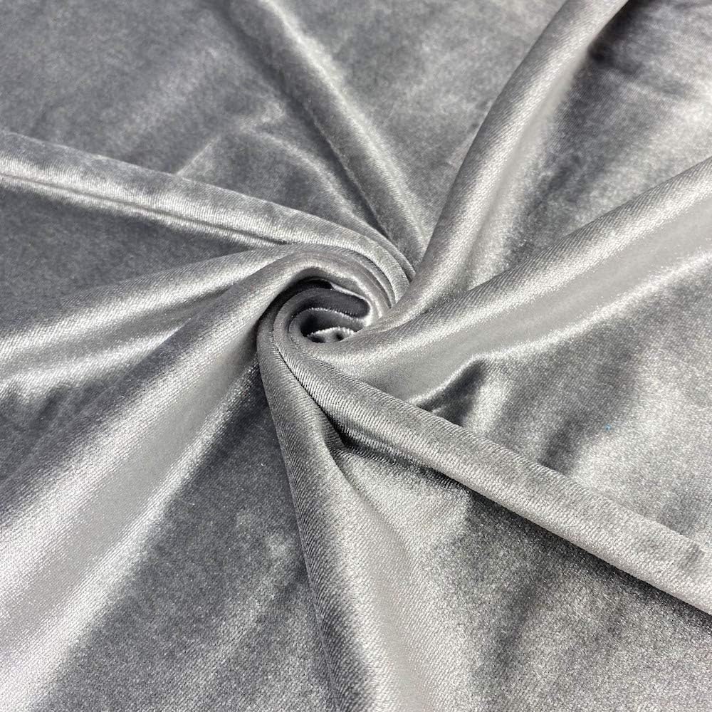 Stretch Velvet Fabric 58/60 in Wide for Elegant Projects