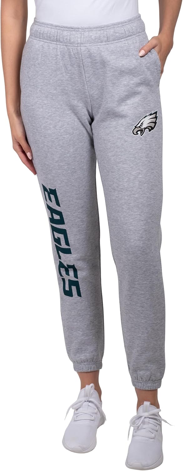 Ultra Game Women's NFL Official Super Soft Sweatpants Joggers
