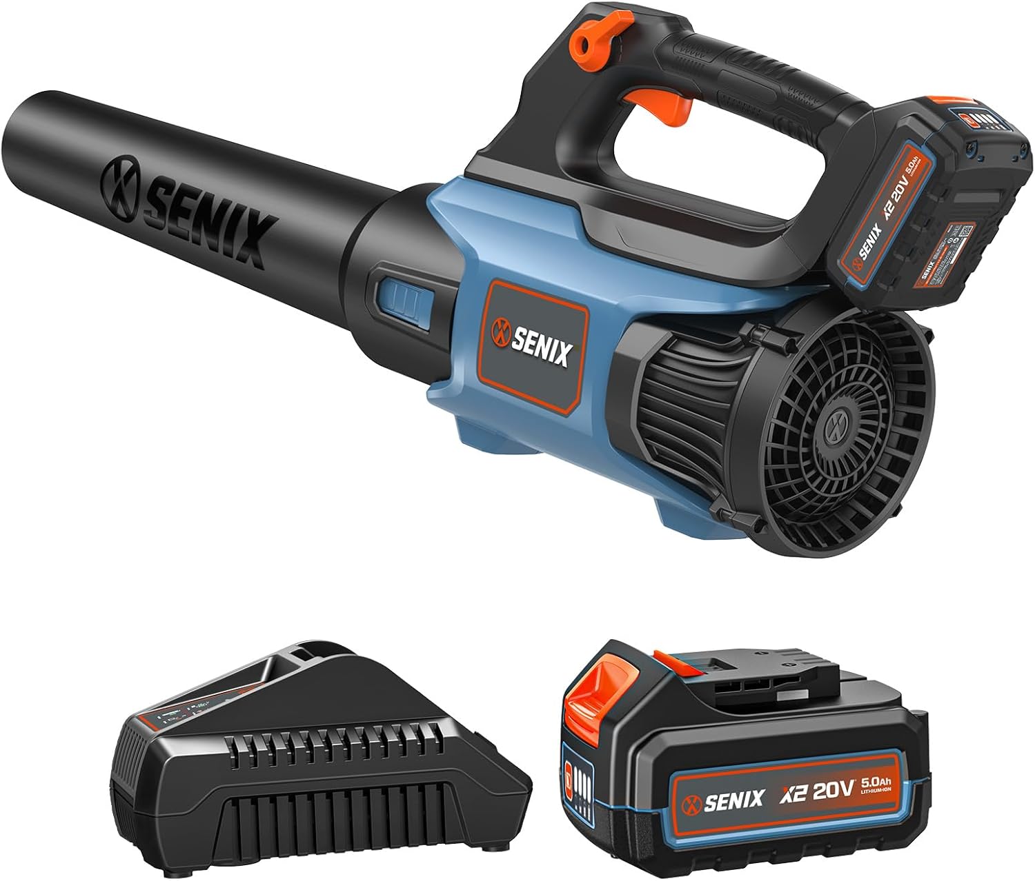 SENIX 20V Max Leaf Blower: Powerful, Cordless, and Lightweight
