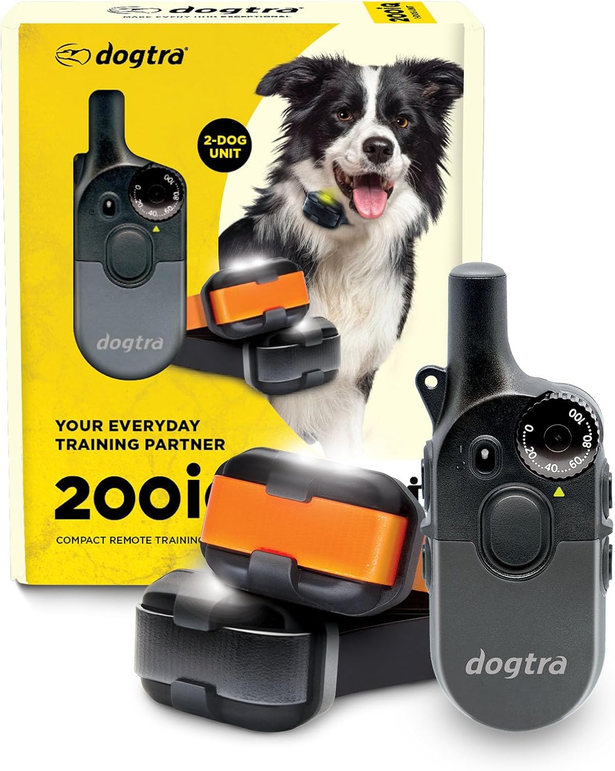 Dogtra 200iQ 2-Dog Remote Training E Collar for Obedience