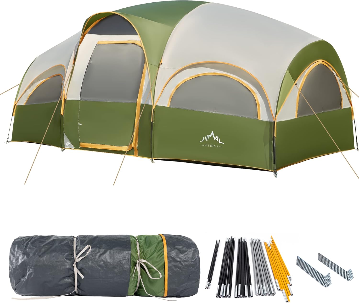 GoHimal 8 Person Waterproof Family Tent