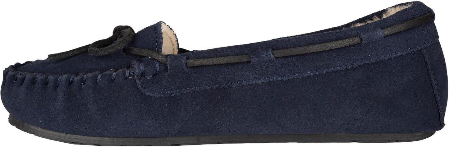 Clarks Women's Suede Moccasin Slipper for Ultimate Comfort
