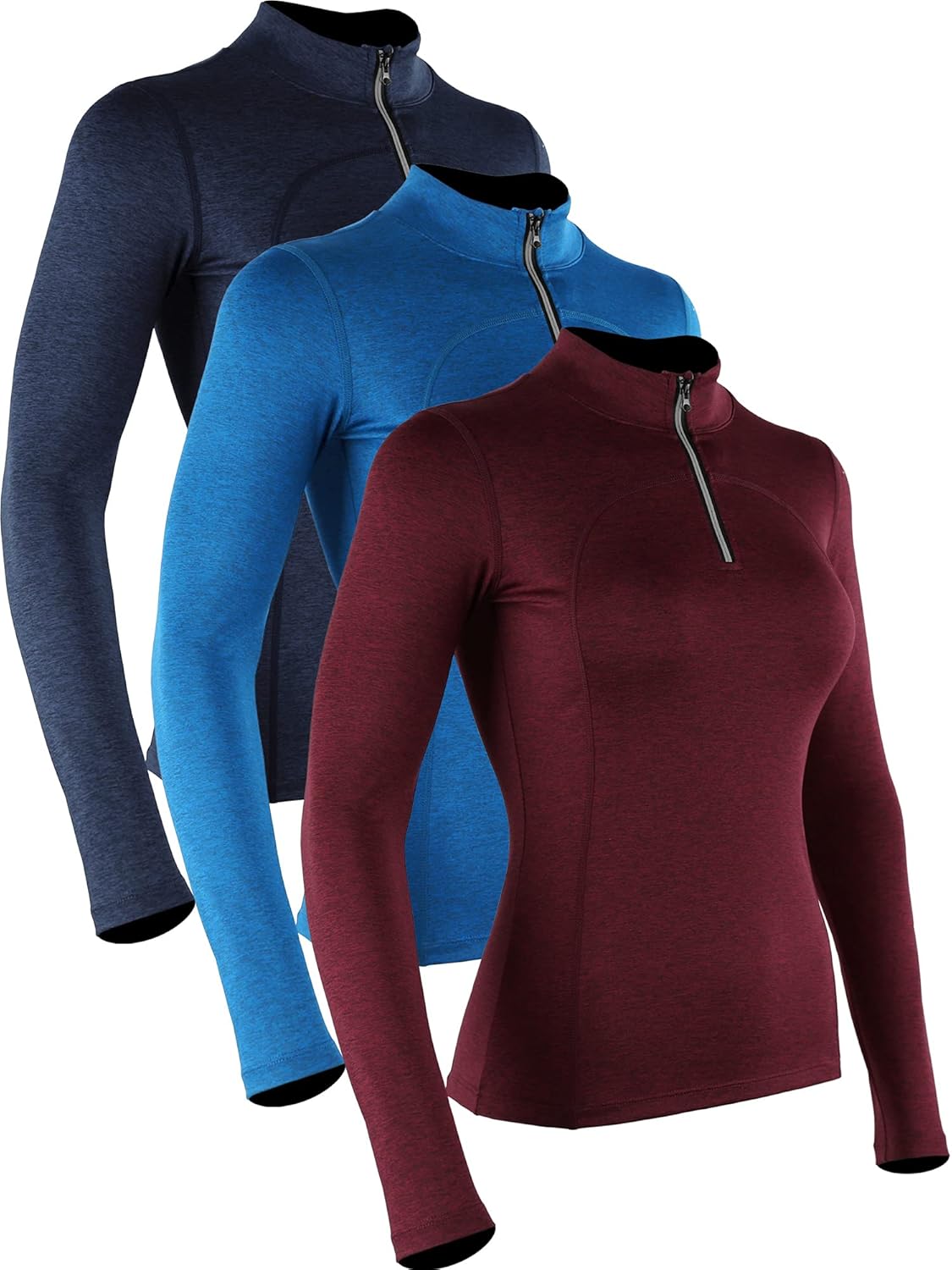 CADMUS Women's Compression Long Sleeve Shirts for Active Wear