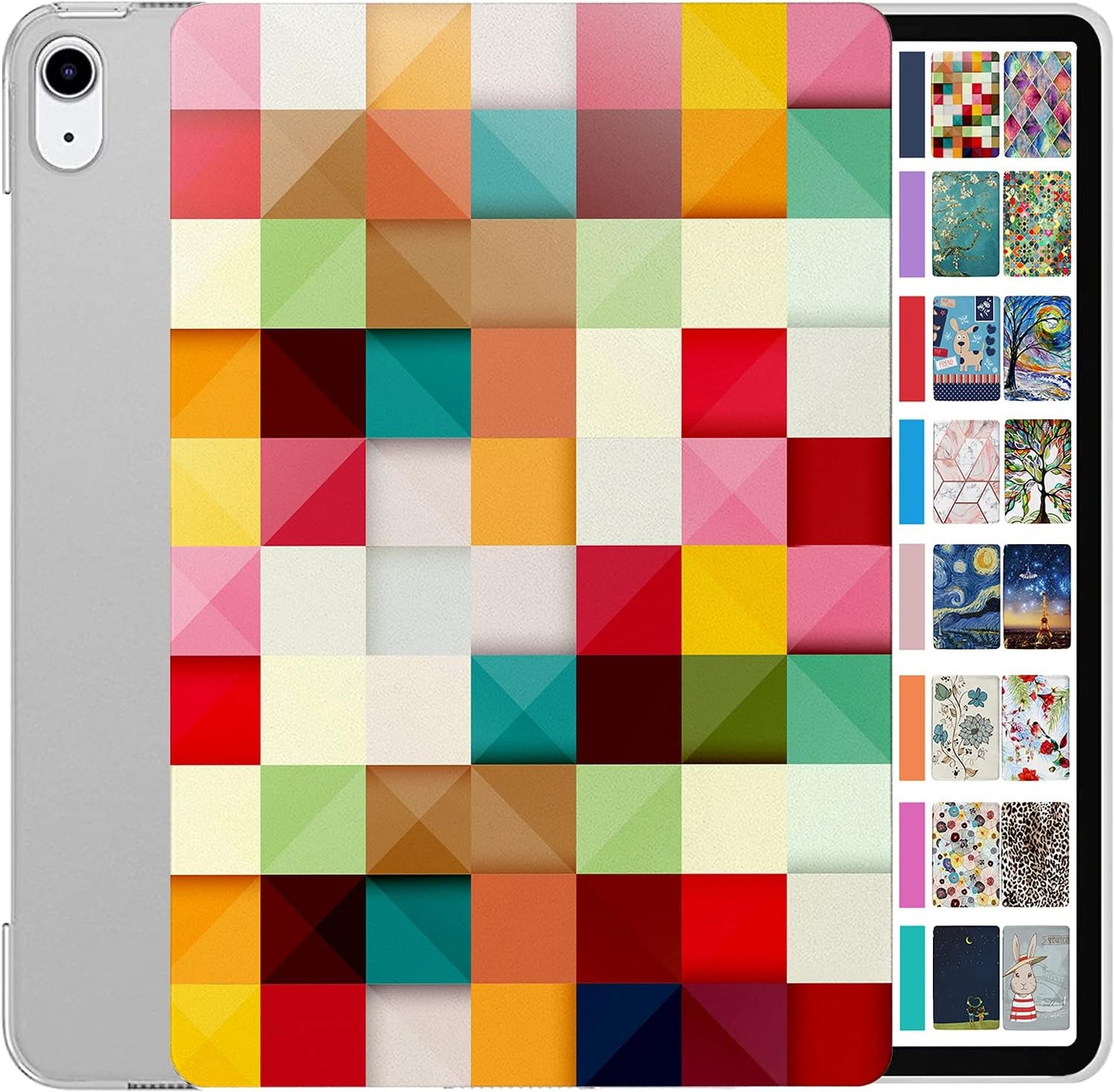 DuraSafe Cases for iPad PRO 12.9 Inch 3rd Gen - Color Grid