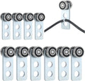 2 Wheel Trolley Assembly Rollers for 1-5/8ft Strut Channel - Heavy