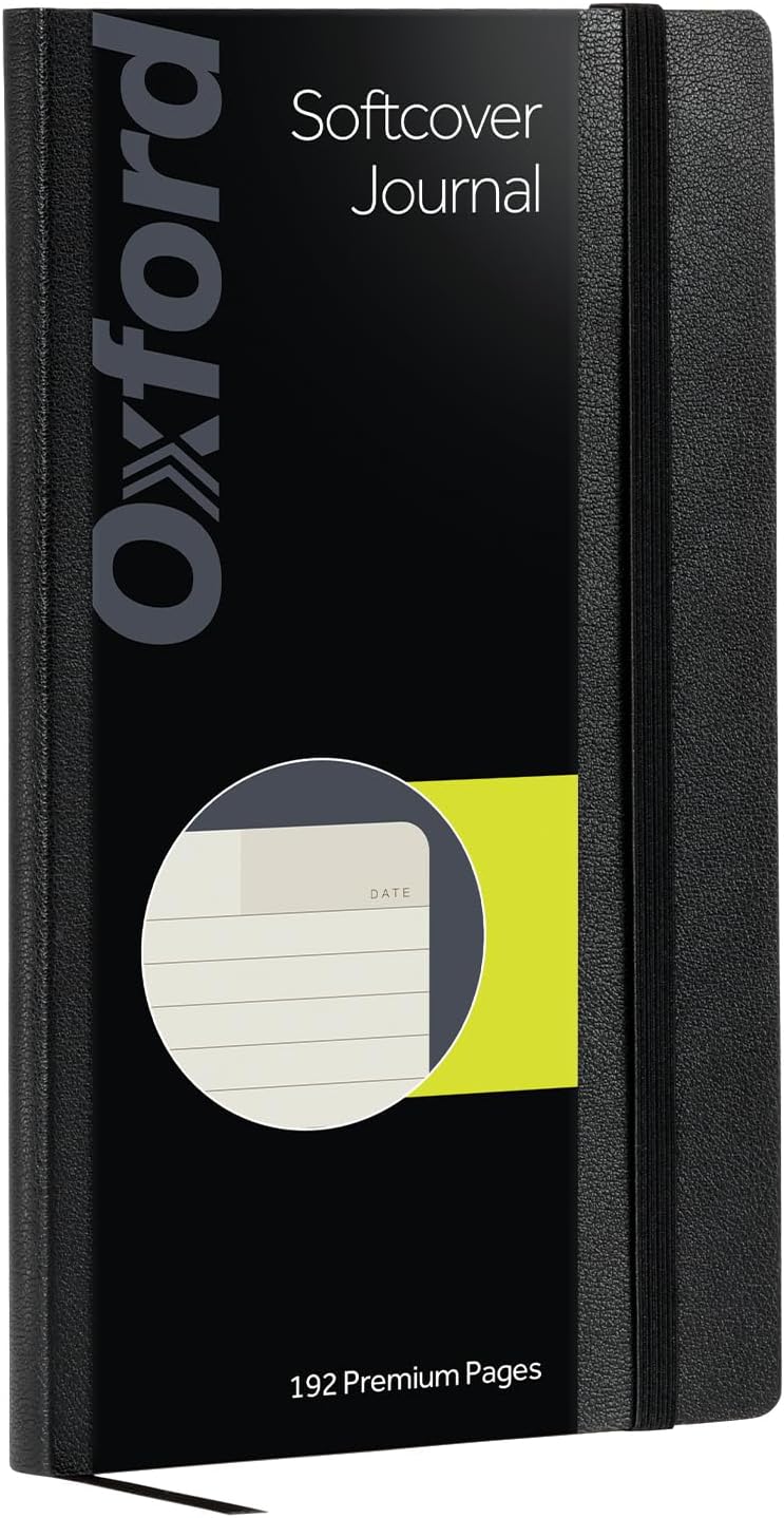 Oxford Lined Writing Notebook: 192 Pages for School or Office