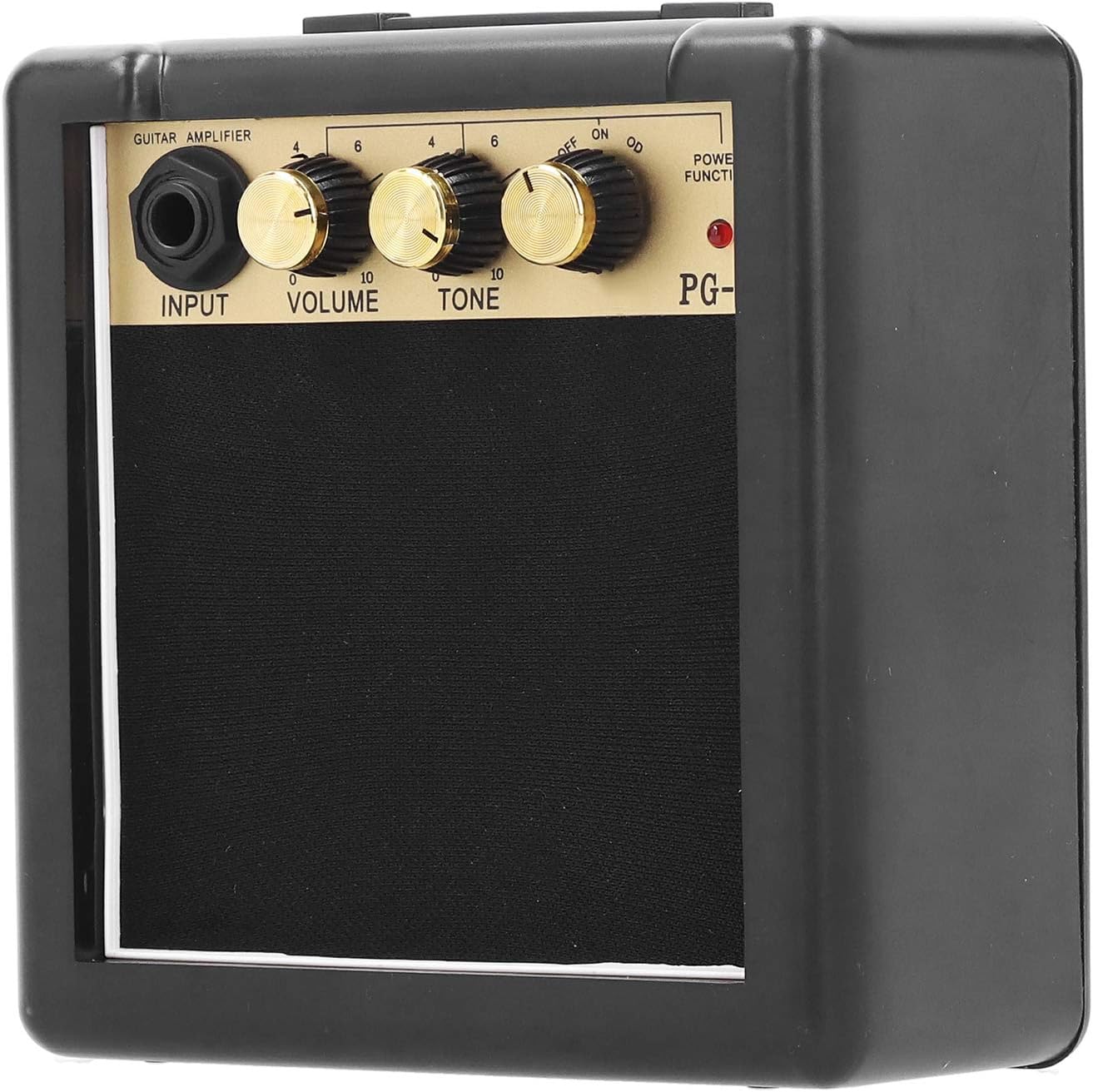 Portable 3W Guitar Amp with Volume & Tone Control - Ideal for Learners