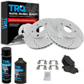 Front Performance Brake Pad & Rotor Kit Compatible with 2002-2006