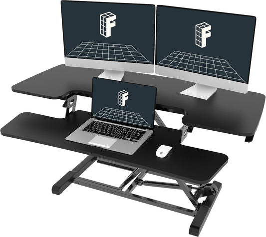 FLEXISPOT Standing Desk Converter 40in for Ergonomic Comfort