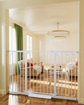 Cumbor 36in Extra Tall Baby Gate for Stairs and Wide Openings - Safety