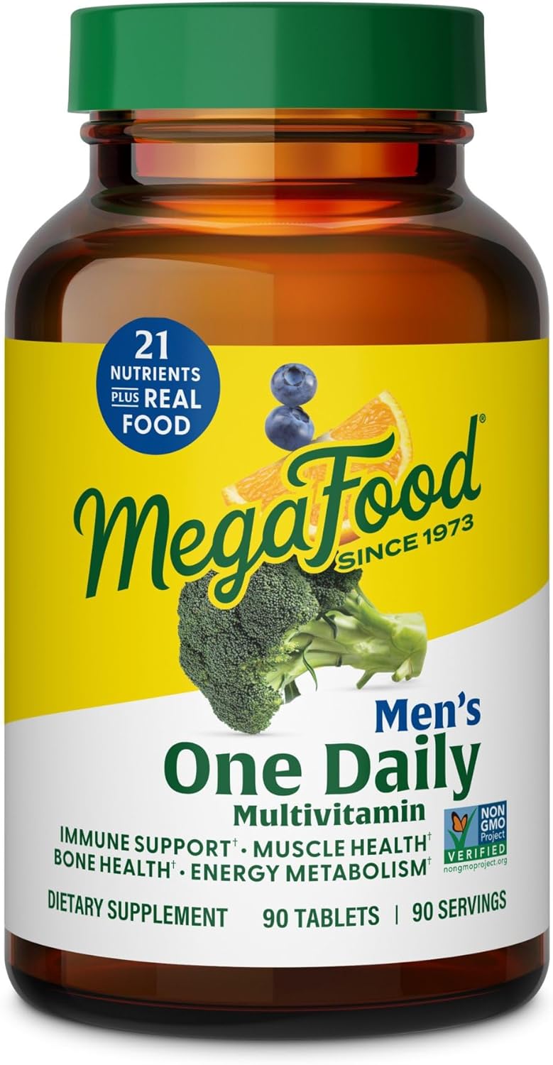 MegaFood One Daily Mens Multivitamins for Energy & Immune Support