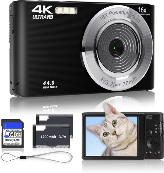 4K 44MP Upgrade Camera for Teens