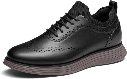 Bruno Marc Men's MaxFlex Dress Sneakers for Smart-Casual Style